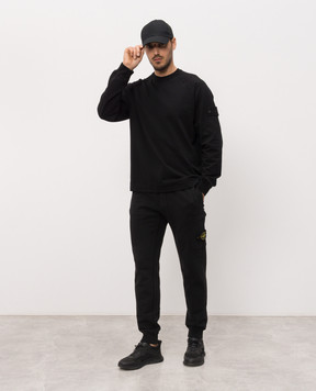 Stone Island Черный лонгслив L1S156100064S00F3