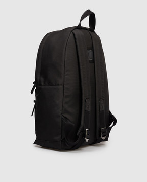 Dolce&Gabbana Дитячий чорний рюкзак з аплікацією DG EM0074AM224