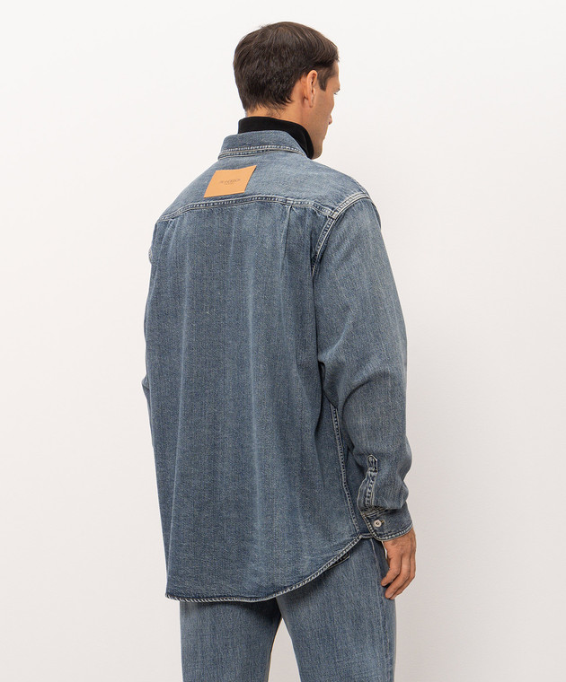 JW Anderson Синяя джинсовая рубашка DS0011PG1855 изображение 4
