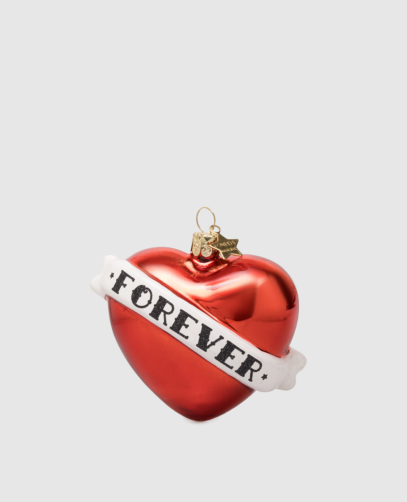 

Елочная игрушка Heart, Красный, Елочные украшения