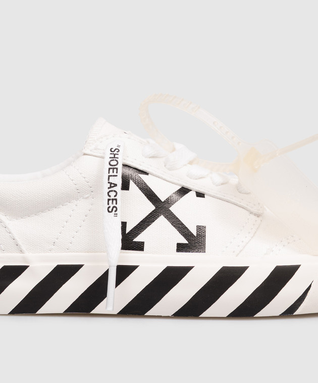 Off-White Белые кроссовки Vulcanized Undercut OWIA28QC99FAB001 изображение 5
