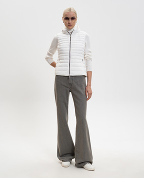 MooRER Белый пуховой жилет VILLAN VILLANS3