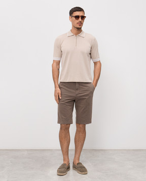 Peserico Коричневі шорти R54799T2300800