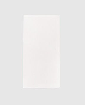 TESSITURA TOSCANA TELERIE Белая сервировочная салфетка PIEVE NT160067010017