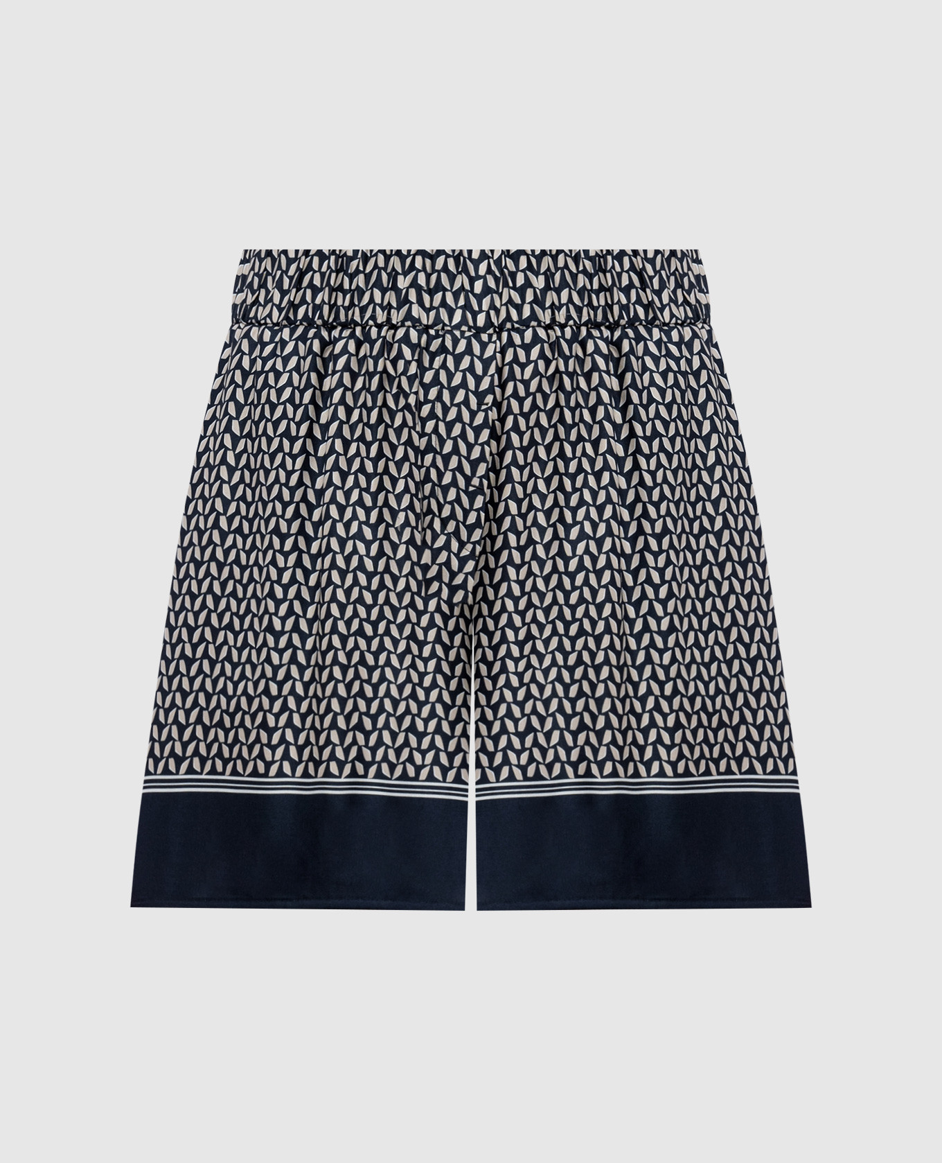 Сині шорти в принт