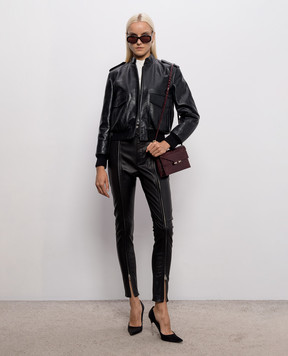 Tom Ford Чорна шкіряна куртка CSL805LEX476