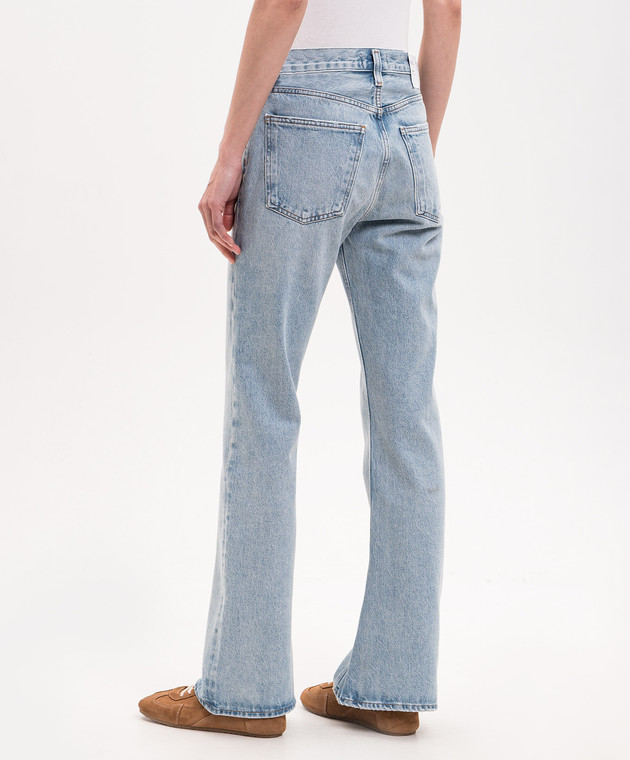 AGOLDE Сині джинси кльош Orten A2591371 зображення 4