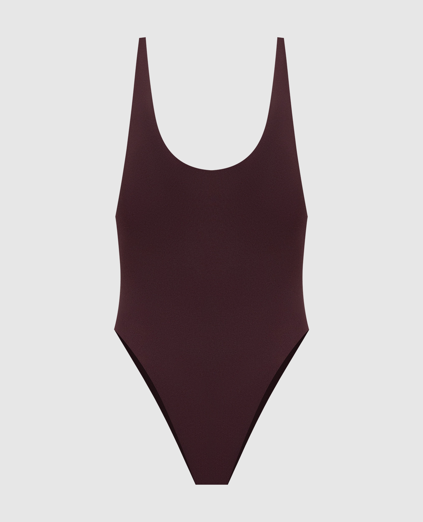 

Бордовый купальник, Слитные купальники