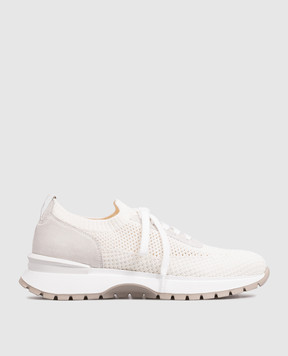 Doucal's Белые кроссовки с логотипом DD8765WHINPZ849