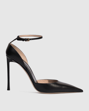 Tom Ford Черные кожаные босоножки VERTIGO W3849LKD002P