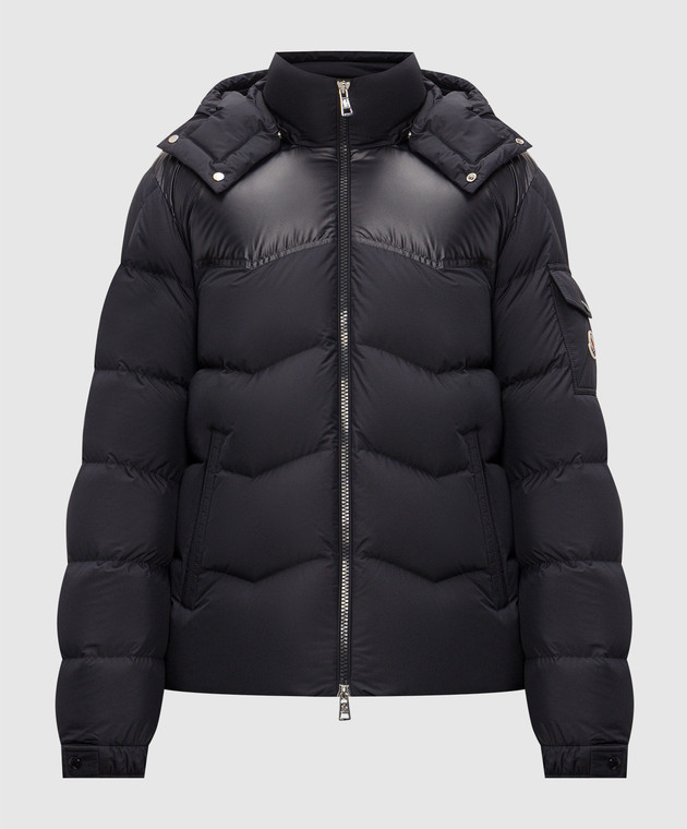 Moncler Синій пуховик Ravelis L20911A00218597YW