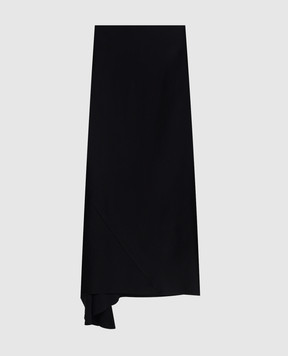 Ann Demeulemeester Черная юбка макси Eveline B0010457FA647