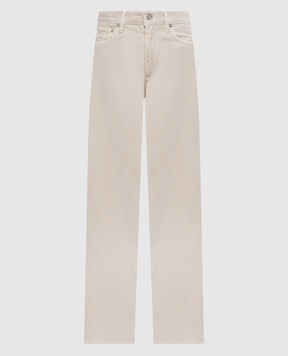 AGOLDE Бежевые вельветовые брюки Ren Jean A92581840