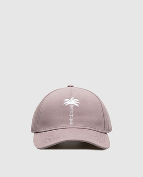 Palm Angels Фиолетовая кепка с вышивкой логотипа PAWLB001FB010w