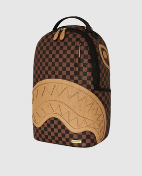 Sprayground Дитячий коричневий рюкзак CHESS NOT CHECKERS 910B8592NSZ