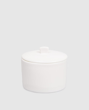 Geminiano Cozzi 1765 Белая фарфоровая сахарница с крышкой Positano JQCGP311000