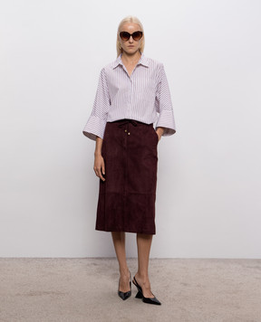 Max Mara Біла сорочка AVENUE в смужку SMMAVENUE