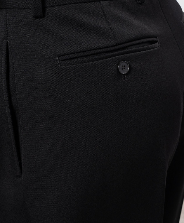 Givenchy Черные брюки из шерсти BW51AH167D изображение 5