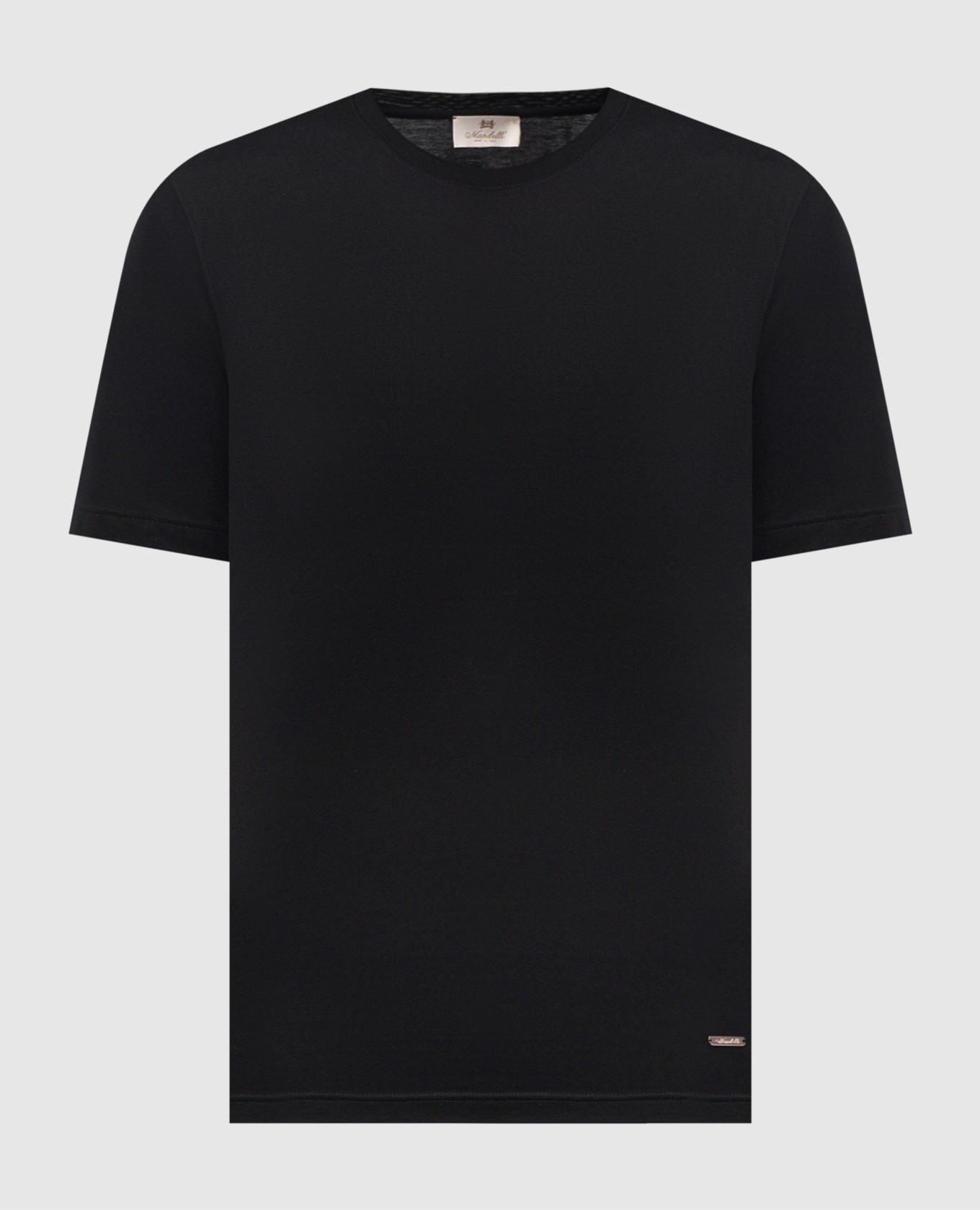 

Черная футболка с логотипом, Черный, Футболки