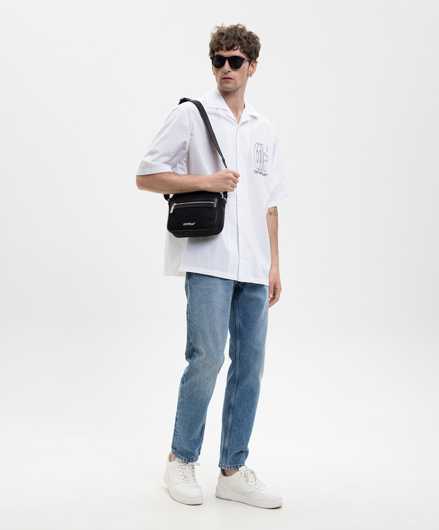 Off-White Біла сорочка Double Arrow 44XGG01FS26F001 зображення 2