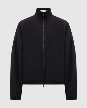 Fear of God Чорна спортивна куртка Tech Track FG9M32330ONR