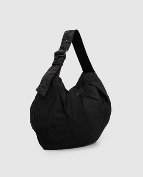 Y`S Yamamoto Чорна сумка-хобо YLI07690
