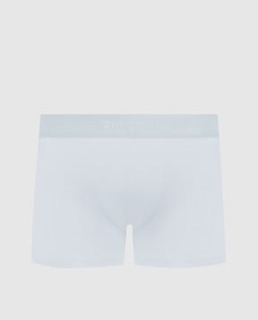 Zimmerli Блакитні труси-боксери з логотипом 7001343514