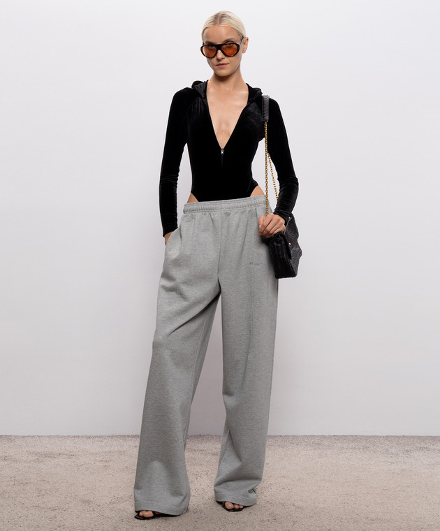 Vetements Серые спортивные штаны MH27SP180G изображение 2