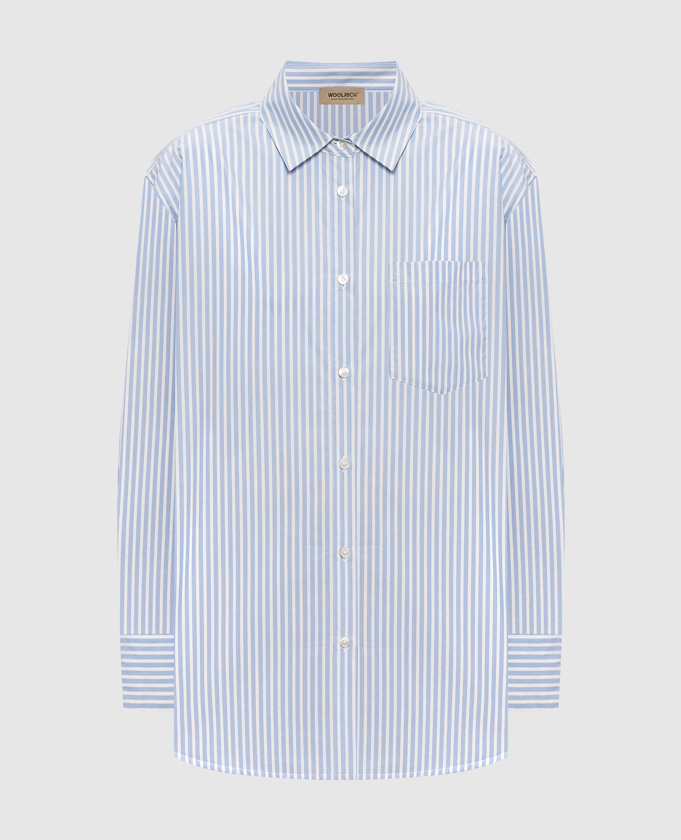 

Голубая рубашка в полоску, Голубой, Рубашки