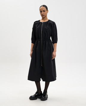 Juun.j Чорна сукня міді JW6371W055