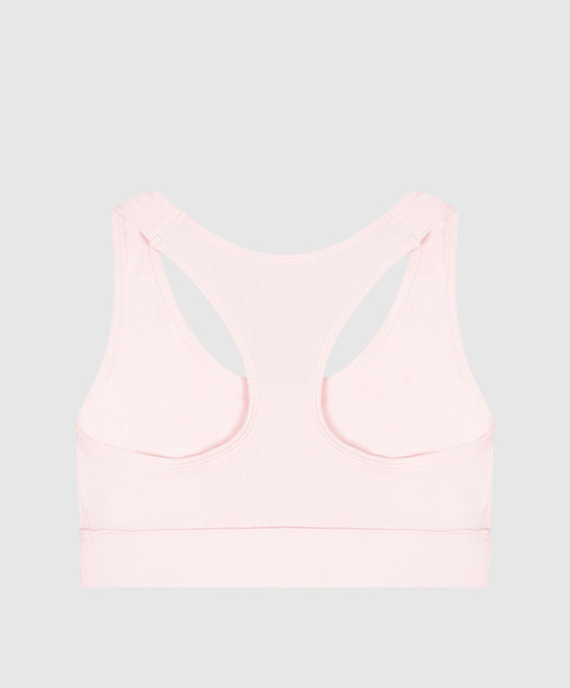 Palm Angels Розовый топ с нашивкой PLA1UWTP09SI изображение 2