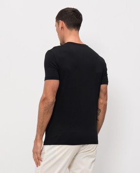 Castangia dal 1850 Чорна футболка DMTSDM54S26