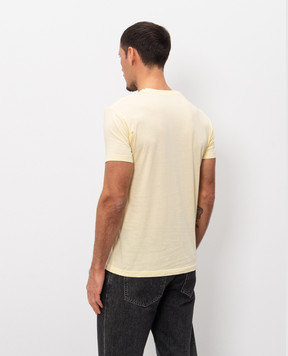 Tom Ford Жовта футболка з шовком JCS026JMC084