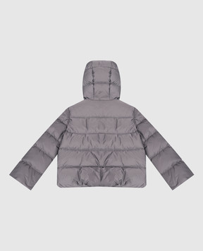 Moncler ENFANT Детский серый пуховик Xhante L29541A0003353A5E