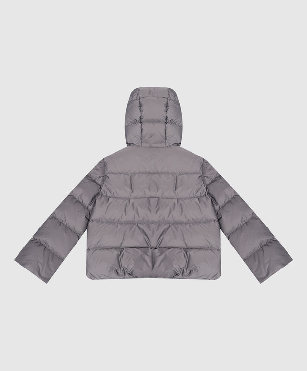 Moncler ENFANT Детский серый пуховик Xhante L29541A0003353A5E изображение 2