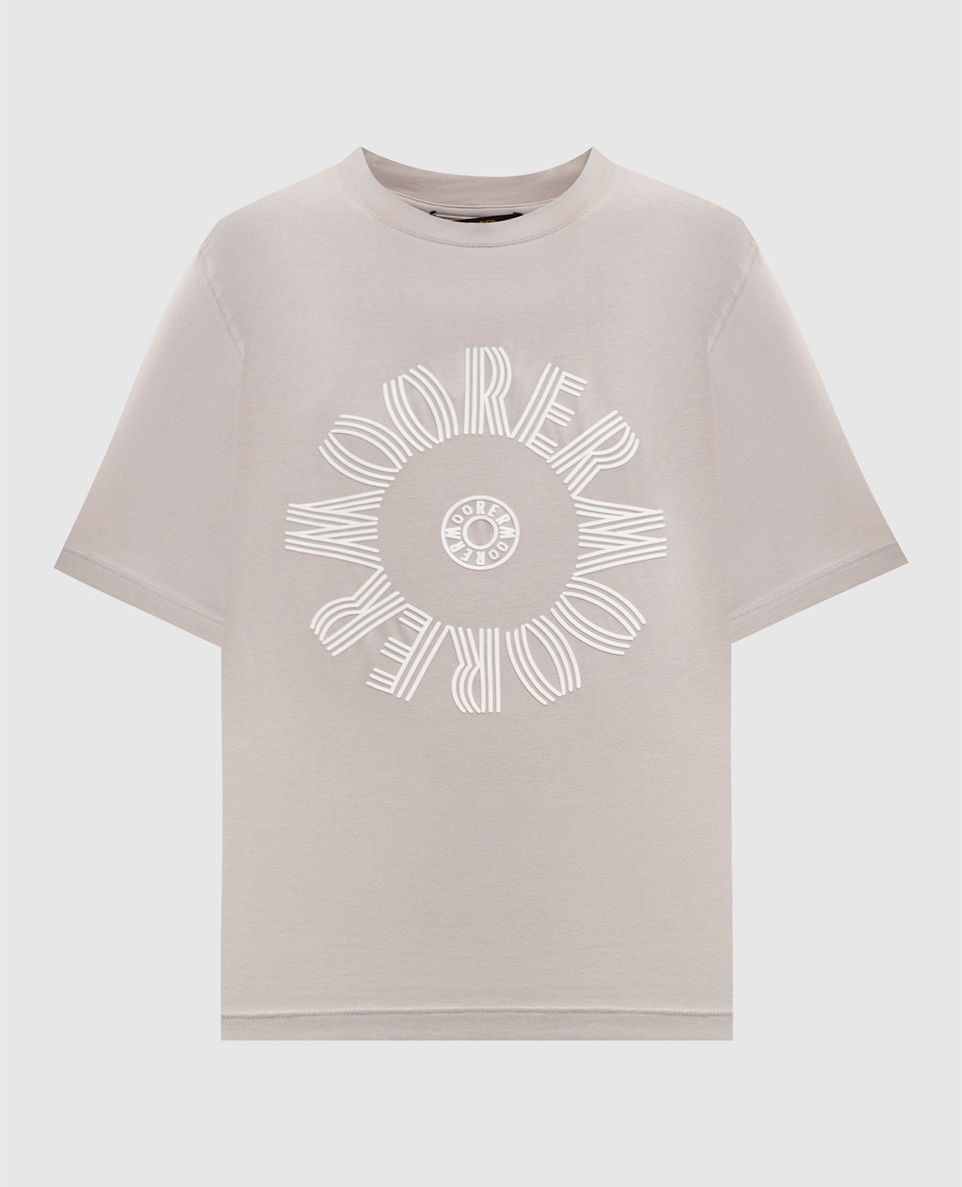 Бежевая футболка SURI в принт