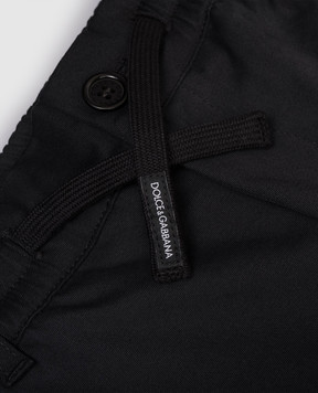 Dolce&Gabbana Дитячі чорні джогери L45P22FUFJH812+