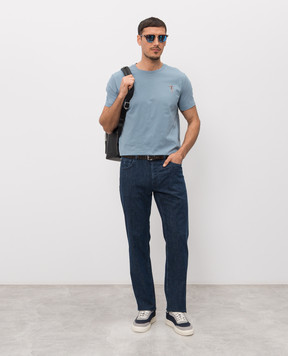 Trussardi Синие джинсы с логотип патч P403H604870NMJ380D21