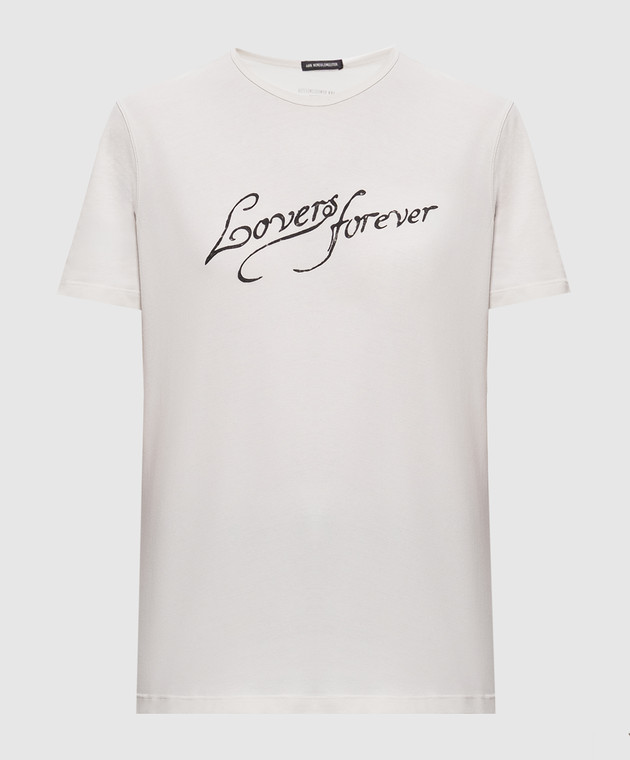 Ann Demeulemeester Футболка Baptist цвета айвори B0014217FA206