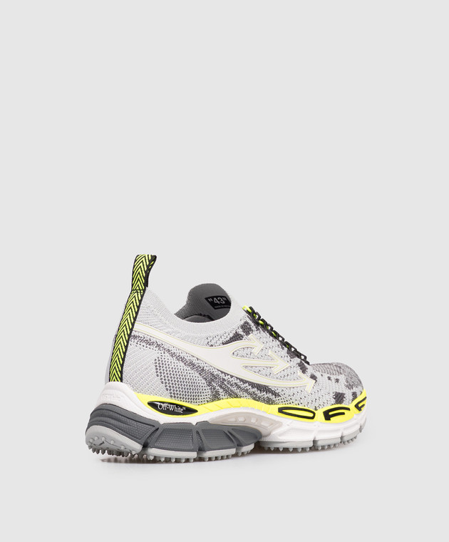 Off-White Сірі кросівки Be Right Back OMIA2AOS26FAB001 зображення 3