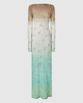 Missoni Платье макси с люрексом MS26SQ0TBR014E