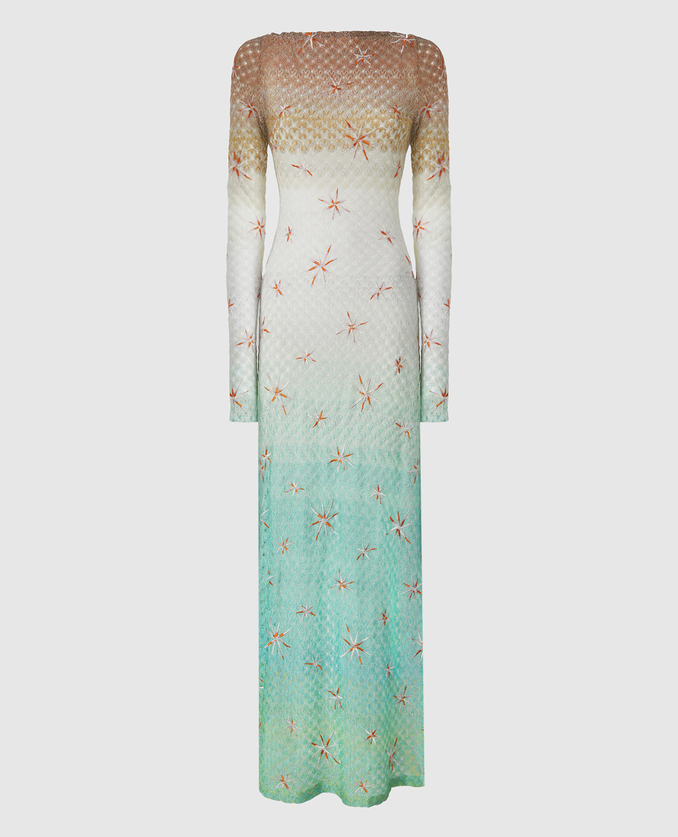 

Платье макси с люрексом, Разноцветный, Пляжные платья и юбки