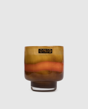 Onno Свічка Art Romy S з ароматом Cashmere Wood в скляному свічнику ON812CW