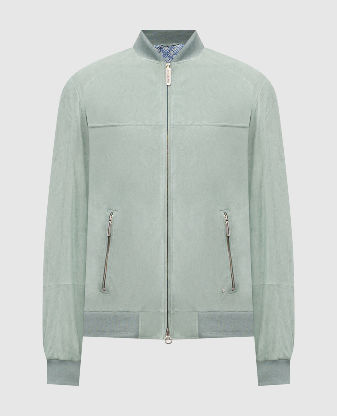 

Зеленый замшевый бомбер, Кожаные куртки