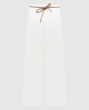 Herno Штани кольору айворі PT000197D56035