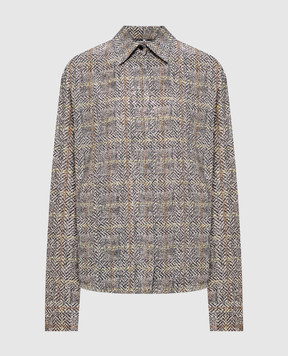 Ermanno Scervino Блуза с кристаллами D492K361CTWEK