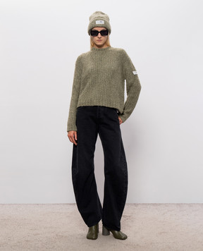 Maison Margiela MM6 Зелений светр S62HL0055M13342