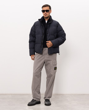 Stone Island Сірі штани з патчем логотипа L2S153100036S00L1