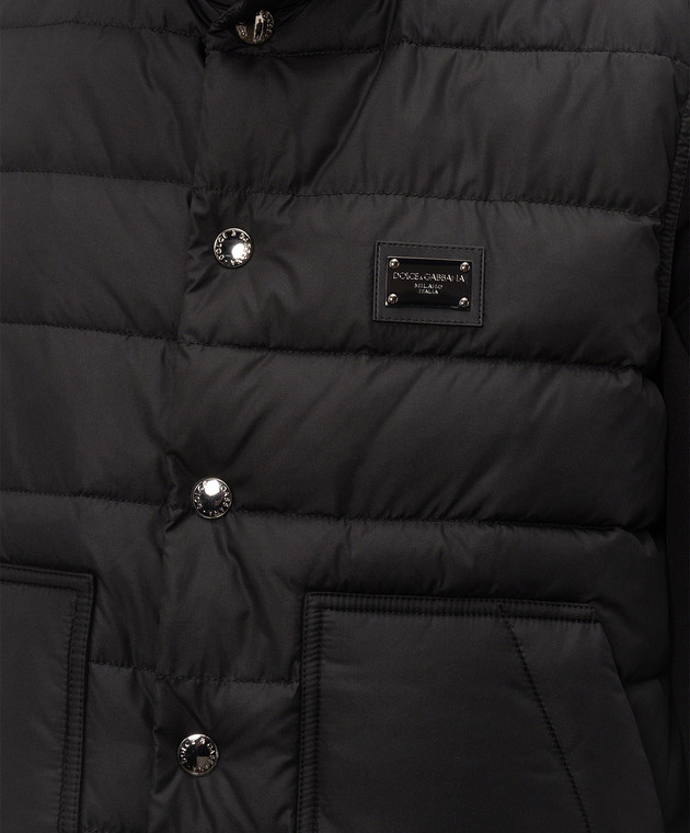 Dolce&Gabbana Чорний жилет G9AOJTGK319 зображення 5