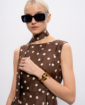 Saint Laurent Золотой браслет CASSANDRE 830282Y1500